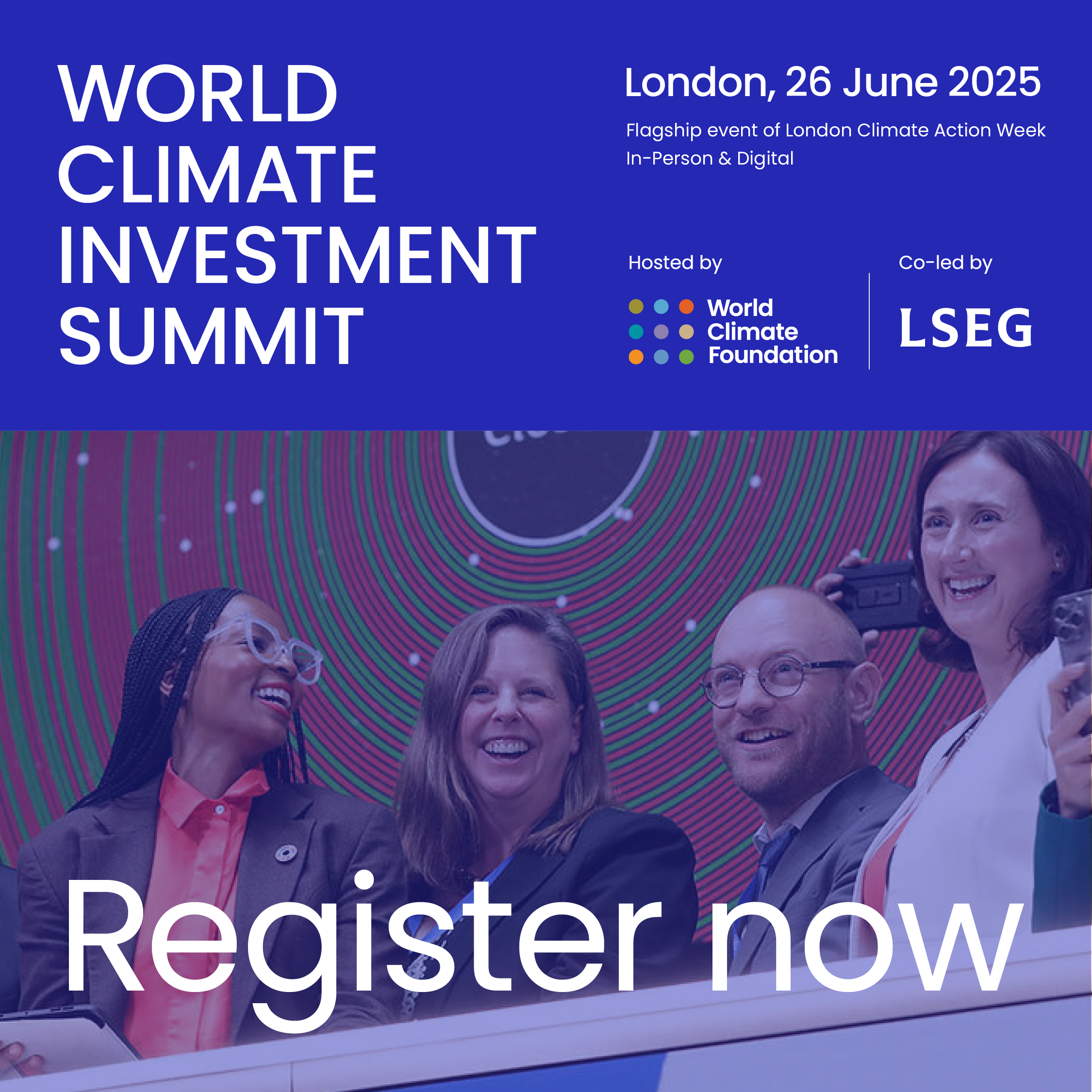 World Climate Investment summit